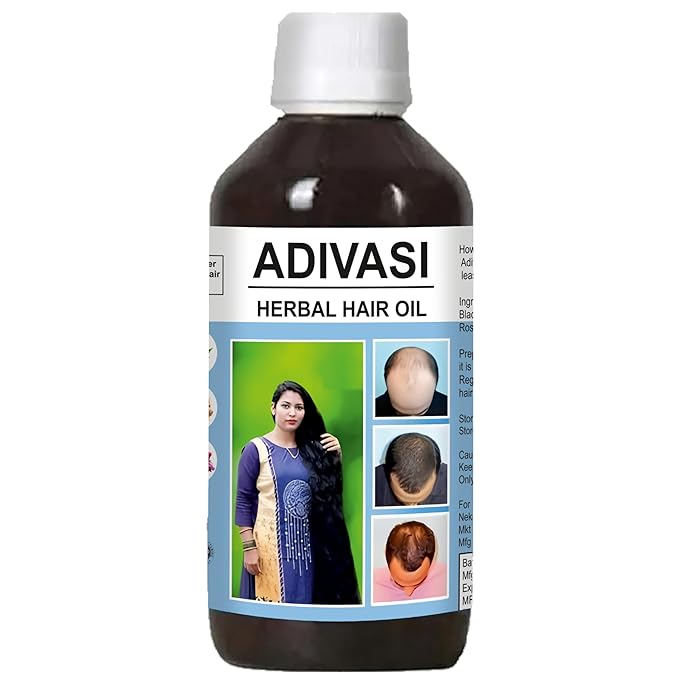 Original Adivasi Herbal Hair Oil (Pack of 1 - 100ml)